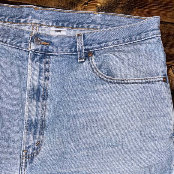 Levi's Light Blue Jean Shorts - Picture 4 of 7